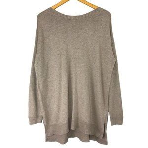 OLD NAVY High Low Oatmeal Knit Sweater Size X-Large